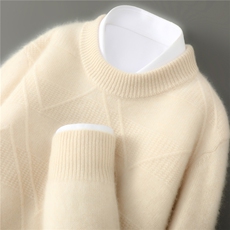 2025年秋季时尚百搭通勤简约休闲男士羊毛衫，男装羊毛衫，宇灿羊绒