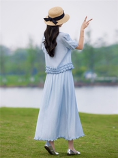 现货2026年夏季休闲风修身剪裁宽松型女通用型两件套轻薄透气，女装套装/套裙，靓衣阁
