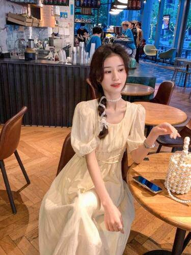 清爽舒适连衣裙，女装连衣裙，M.W 嫚维