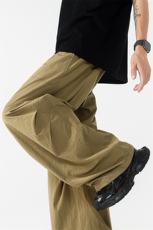 8XL-M日系户外防泼登山裤男直筒束脚休闲裤夏徒步工装裤K9158P68，男装工装外套，电商D206-1