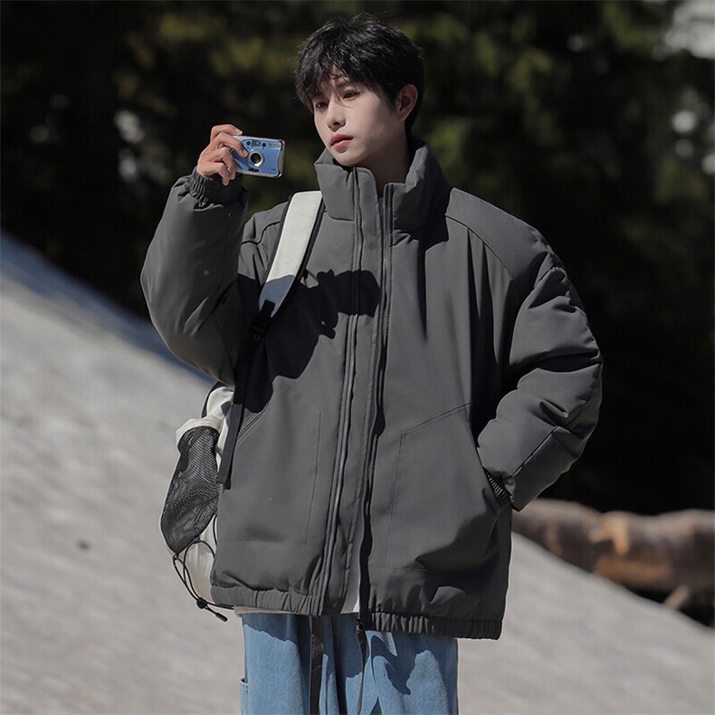 港风面包服男宽松防风防水加厚冲锋衣棉衣外套MY8822-P88,男装棉衣,星座1204