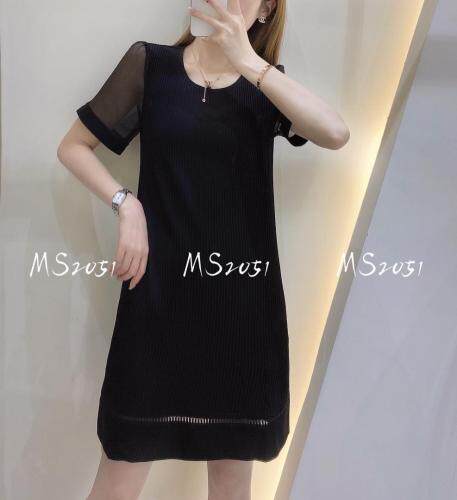 夏季连衣裙，女装连衣裙，米社