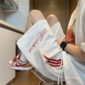 夏季新款美式运动条纹卫裤宽松休闲短裤B315-K25401-特p30控58图片