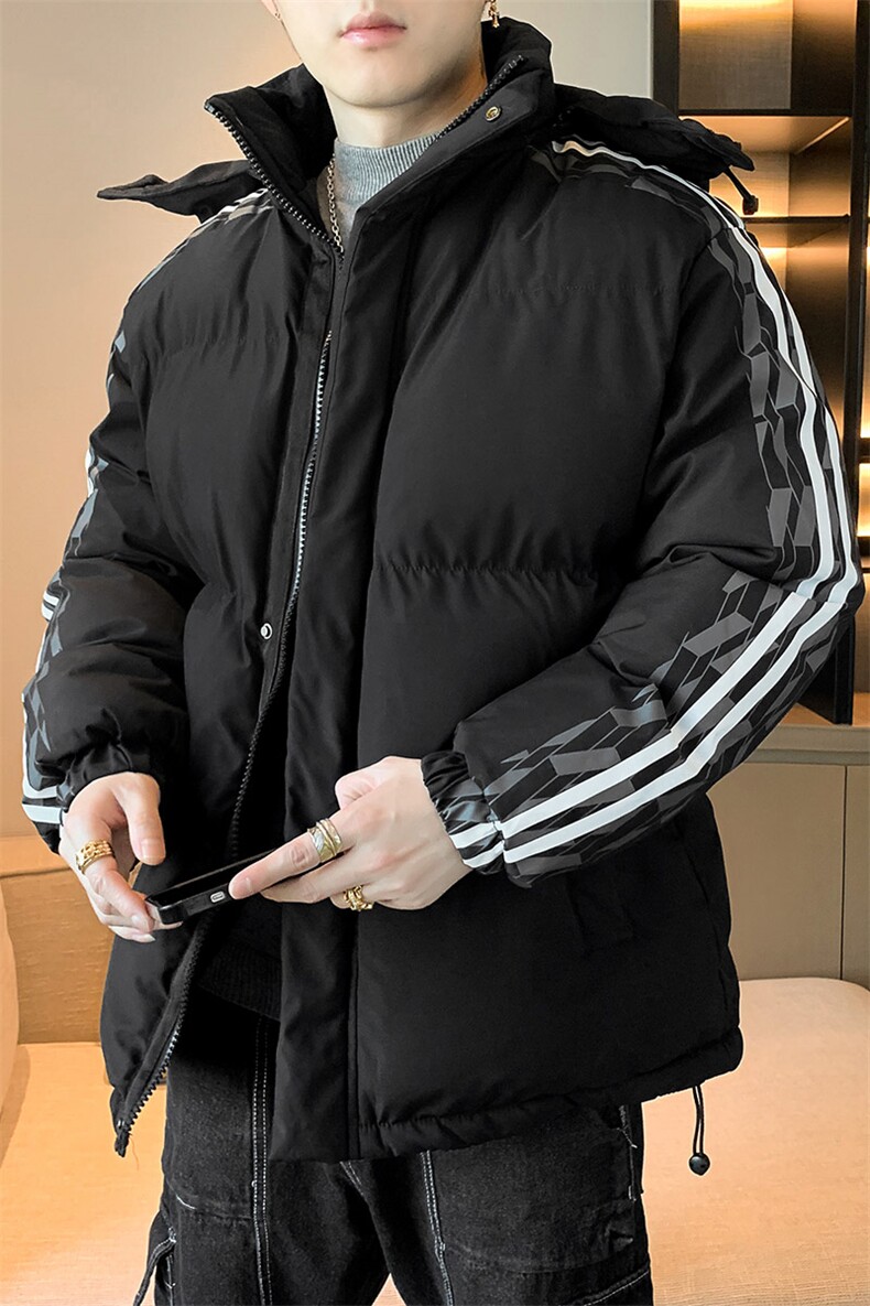 店主风2026新品冬季宽松情侣装棉衣棉服冬装加厚外套D001-P105,男装棉衣,星座717