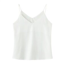 缎面吊带背心女外穿2021新款宽松内搭显瘦无袖上衣女，女装背心吊带，海爱依仁