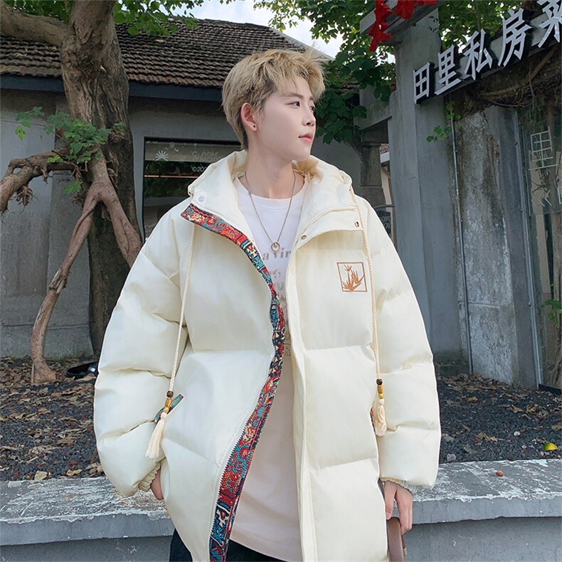 冬季新款美式宽松大码加厚棉衣外套XZ102B-1-M2612P125,男装棉衣,星座102B-1