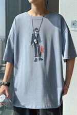 ！2021春夏纯棉男士短袖T恤百搭圆领半袖体恤上衣T235特P20，男装T恤，电商B220