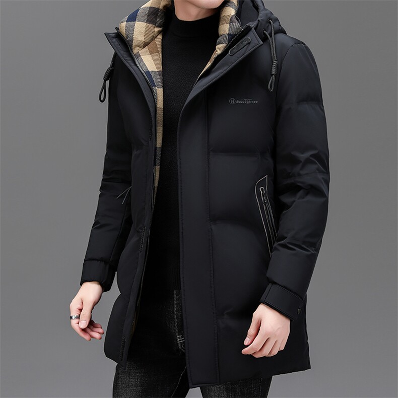 BZC2396钱塘2020-2时尚休闲简约冬季厚款中年男士羽绒服P300,男装羽绒服,钱塘207-2