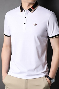 AG8851钱塘2020-3夏季翻领刺绣高端男士短袖T恤P58图片