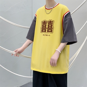 大皂敏 电商A088-DF2018-TP30 100 夏款宽松短袖T恤 控50图片