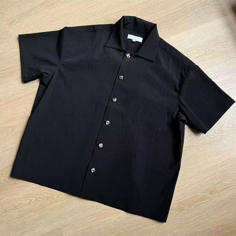 永生花褶皱冰丝衬衫ZX0291-P32,男装衬衫,星座313A(原308A-2)