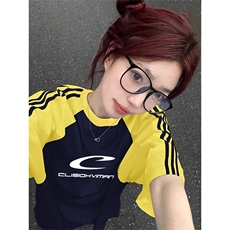 夏季美式高街重磅纯棉三条杠织带插肩撞色男女短袖T恤CZ37-特P25，男装T恤，电商A486