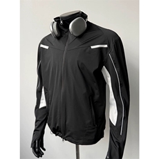 网图现货网眼夏季透气防晒衣运动凉感立领拼接外套男女A668-P45，男装夹克，星座1505