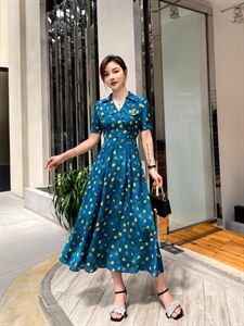 夏季碎花显瘦长裙,其它,锦豪达