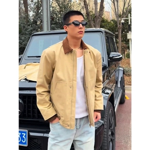 网图有货 西博美式翻领夹克巴恩风Duck硬汉工装外套男 A381-P75图片