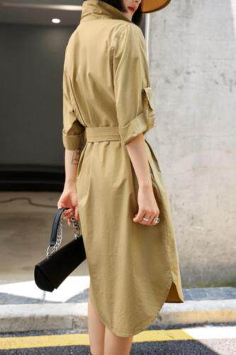 秋季新款风衣款连衣裙，女装风衣，储辰