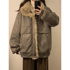 主推冬季新款宽松/座山雕加厚外套潮加厚棉衣XZ102B-1M801-P135，男装棉衣，星座102B-1