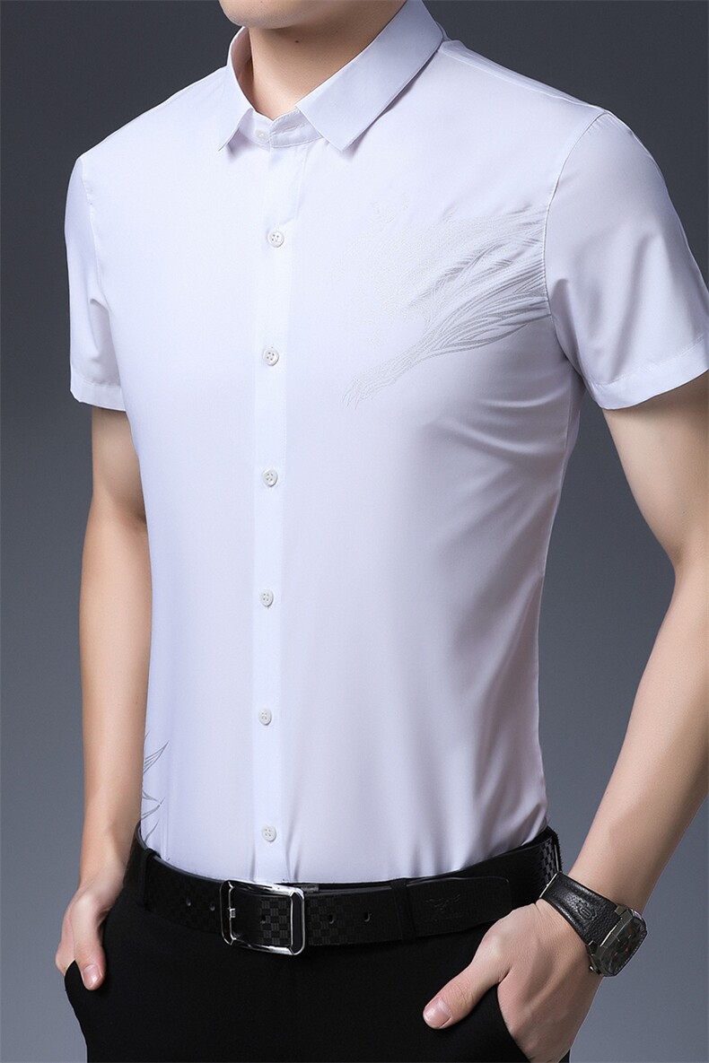 AD2862钱塘2020-3夏季男士短袖衬衫P60,男装衬衫,钱塘207-3