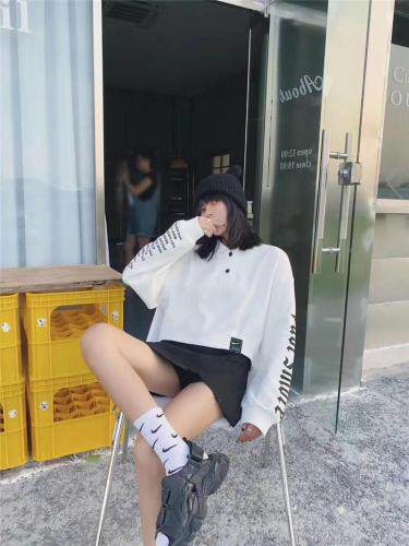 精典短款卫衣，女装卫衣/绒衫，IEC