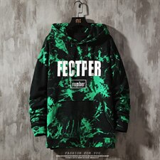 五色秋冬男士字母印花青少年卫衣潮男连帽花卫衣WY111-P65，男装卫衣，电商A128