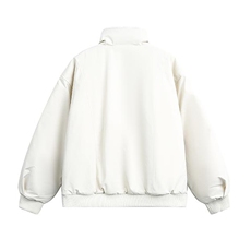 网图羊羔毛毛领棉服派克服男女冬季2025新款立领工装棉衣外套P78，男装棉衣，电商C306-1