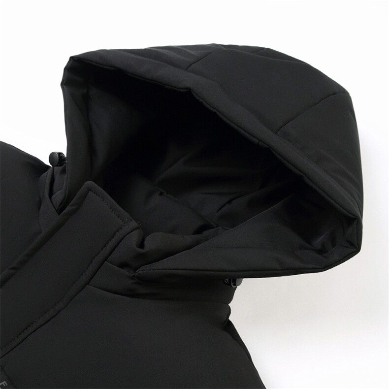 男士冬季宽松连帽棉衣服商务休闲棉服中年新款男装加厚保暖外套,男装棉衣,电商B212（原钱塘6029）