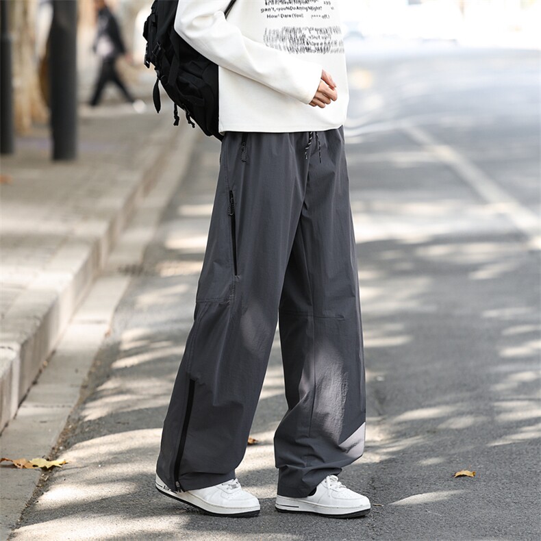 软壳防泼水速干弯刀冲锋裤男春季运动户外裤子K02610-P50,男装休闲裤,星座308B-2