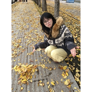 重磅北极绒座山雕大毛毛领毛衣外套冬美式复古休闲慵懒风针织开衫图片