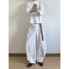自家图~老钱风Cleanfit蛇纹腰带工装裤休闲弯刀裤CK759/特P55，男装工装外套，电商B350