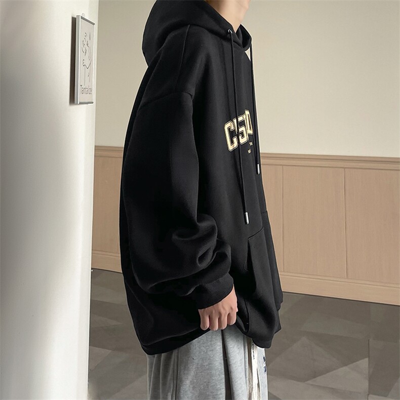 B225-A6449-P55-X69-连帽印花卫衣-（聚酯纤维）,男装卫衣,电商B225