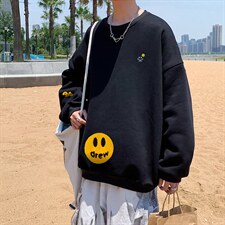 日系大码  100聚酯纤维 无性别男士大码卫衣  WY309  P40 限58图片