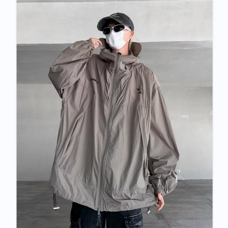 夏季薄款防晒衣男女韩版潮户外百搭宽松2024新款ins外套W5778-P46,男装防晒衣,星座412-3