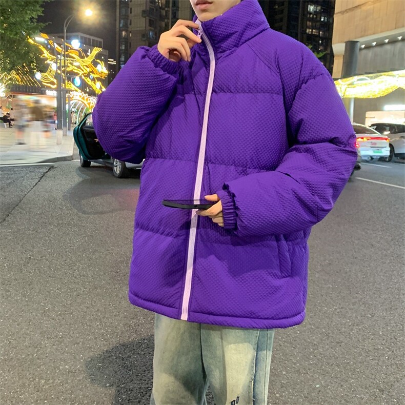情侣面包服潮牌棉服男女加厚冬季外套轻薄防寒服棉袄M0812-P75,男装棉衣,星座308B-2