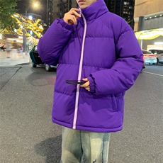 情侣面包服潮牌棉服男女加厚冬季外套轻薄防寒服棉袄M0812-P75，男装棉衣，星座308B-2
