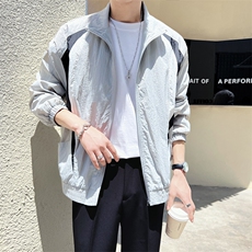 夏季运动外套男超轻薄加肥加大码情侣防晒衣服A236-5016-P65，男装防晒衣，电商A236