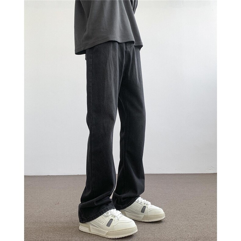 美式高街牛仔裤男黑色百搭休闲裤G1320/P4568,男装牛仔裤,电商D202