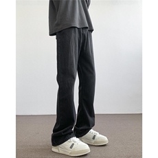 美式高街牛仔裤男黑色百搭休闲裤G1320/P4568，男装牛仔裤，电商D202