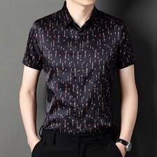 新款夏季男装上衣休闲短袖百搭宽松衬衫男士衬衣潮流上衣，男装衬衫，电商B212（原钱塘6029）