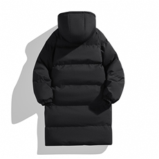 city防寒户外秋冬季长款棉服棉衣外套2025过膝棉袄HZ8817-P108，男装棉衣，星座610B-1