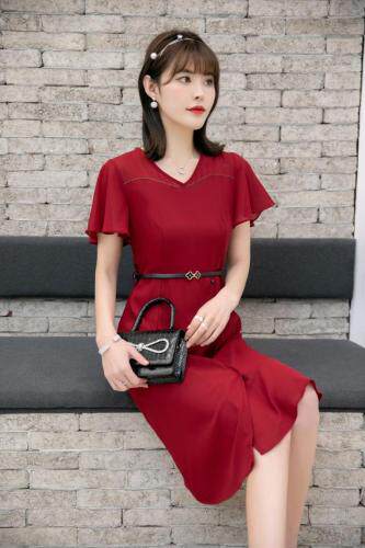 （现货）连衣裙，女装连衣裙，伊娜蕾尔