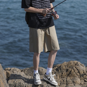 夏季宽松篮球运动裤日系薄款速干短裤男休闲五分裤DK310-特批-15图片