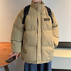 秋冬美式直播抖音高品质保暖宽松男面包服羽绒棉外套棉衣M1045P90，男装棉衣，电商C408(原B339-1)