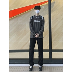 B221美式ins高街暗黑小众个性微喇牛仔裤LK23018-P65控88，男装牛仔裤，电商B221