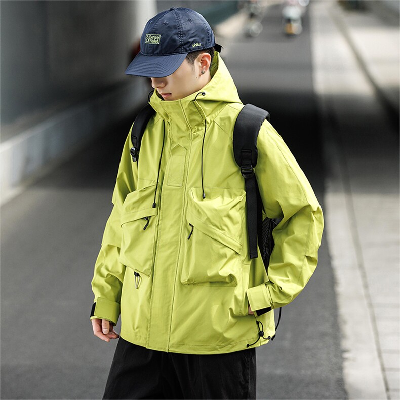春秋季新款高品质休闲工装潮牌百搭夹克男士 JK7015-P85图片