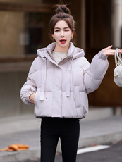白色小香风短款羽绒服女2025新款冬季小个子超好看保暖白鸭绒外套，女装羽绒服，姿衣坊