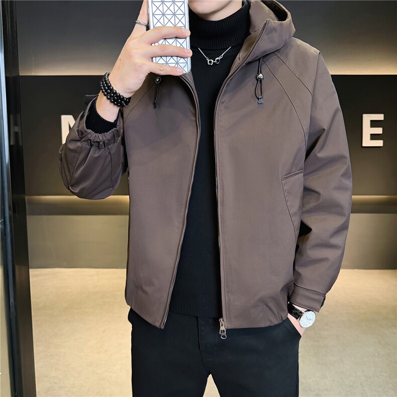 二棉B3538823P1552025灰冬季新款保暖夹克棉衣冲锋衣加厚外套,男装夹克,电商B353
