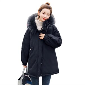 棉衣/棉服中长款 宽松柔软 热销款 舒适自然甜美图片