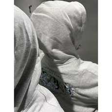 纯棉刺绣连帽卫衣ZW0123-P60，男装卫衣，星座313A(原308A-2)