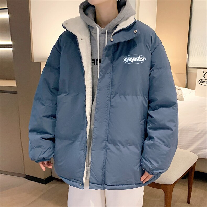 ！2023秋冬新款男士加绒加厚棉衣百搭立领棉服外套MY106特P78,男装棉衣,电商B220
