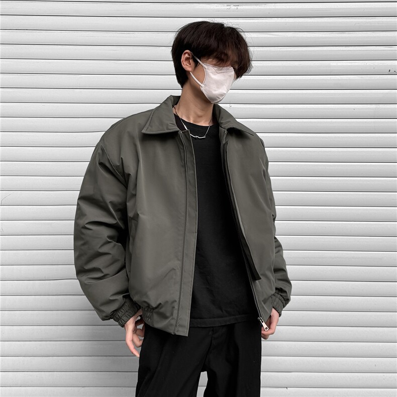 冬季新款2024飞行员夹克加厚棉衣美式短款翻领棉服外套S375-特P88,男装夹克,电商A233-1